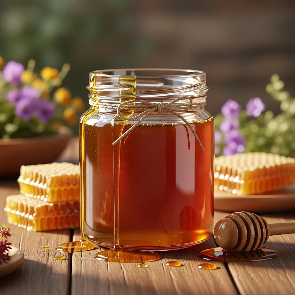 গ্রাম্য চাকের মধু